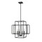 Z-Lite Titania 4 Light Pendant, Matte Black 454-22MB - alternate 1